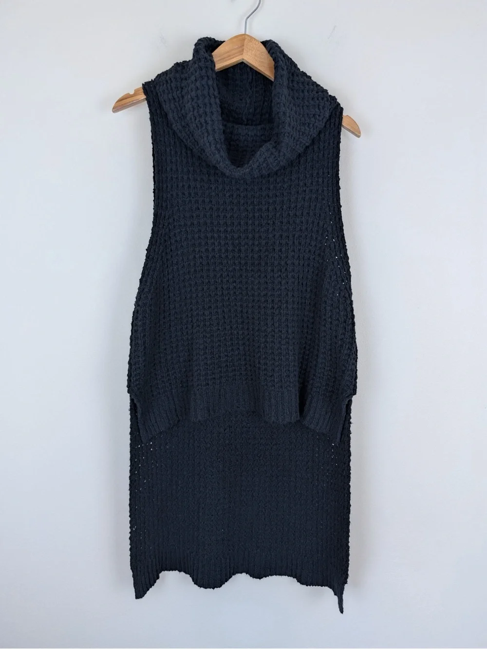 Free People Skyscraper Sleeveless High Low Sweater